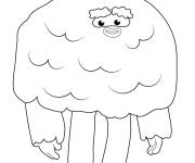 Coloriage Yetis de Talia et Le royaume arc-en-ciel pour enfants