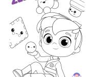 Coloriage Zee de Talia de royaume arc en ciel maternelle