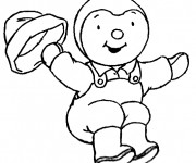 Coloriage et dessins gratuit Tchoupi et Doudou 12 à imprimer