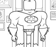 Coloriage Batman personnage de Titans Adolescents Vont