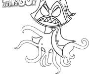 Coloriage Raven de Jeunes Titans Go