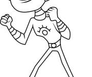 Coloriage Seymour Teen Titans vont