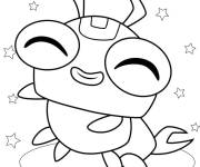 Coloriage Silkie Kawaii