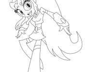 Coloriage Starfire de Teen Titans Go