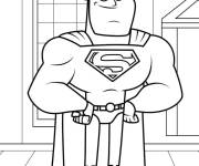 Coloriage Superman de Teen Titans Go