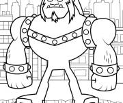 Coloriage Teen Titans Go Mammoth