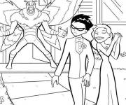 Coloriage Teen Titans vont