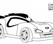 Coloriage Voiture Teen Titans Go