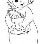 Coloriage et dessins gratuit Les T&eacute;l&eacute;tubbies Tinky Winky à imprimer