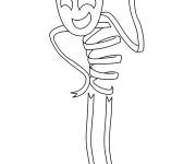 Coloriage et dessins gratuit Gangle simple à imprimer