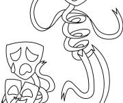 Coloriage H&eacute;ros de The amazing Digital circus