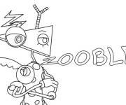 Coloriage et dessins gratuit Illustration zooble à imprimer