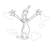 Coloriage Kaufmo amoureux