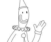 Coloriage et dessins gratuit Kaufmo de cirque num&eacute;rique à imprimer