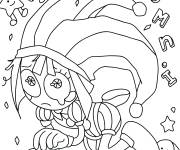 Coloriage Pomni cherche quelque chose