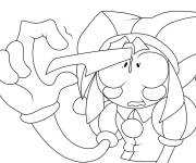 Coloriage Pomni douloureux de The Amazing Digital Circus 