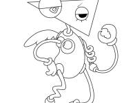 Coloriage Portrait de Zooble