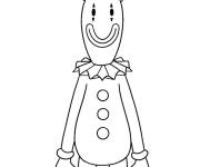 Coloriage et dessins gratuit Profil de Kaufmo simple à imprimer