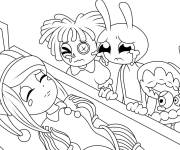 Coloriage Sc&egrave;ne triste de The Amazing Digital Circus