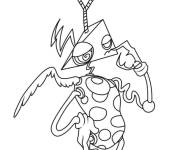 Coloriage et dessins gratuit Zooble a une question dans la tete à imprimer