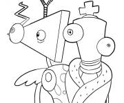 Coloriage et dessins gratuit Zooble et son ami Kinger à imprimer