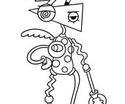 Coloriage et dessins gratuit Zooble personnage cartoon à imprimer