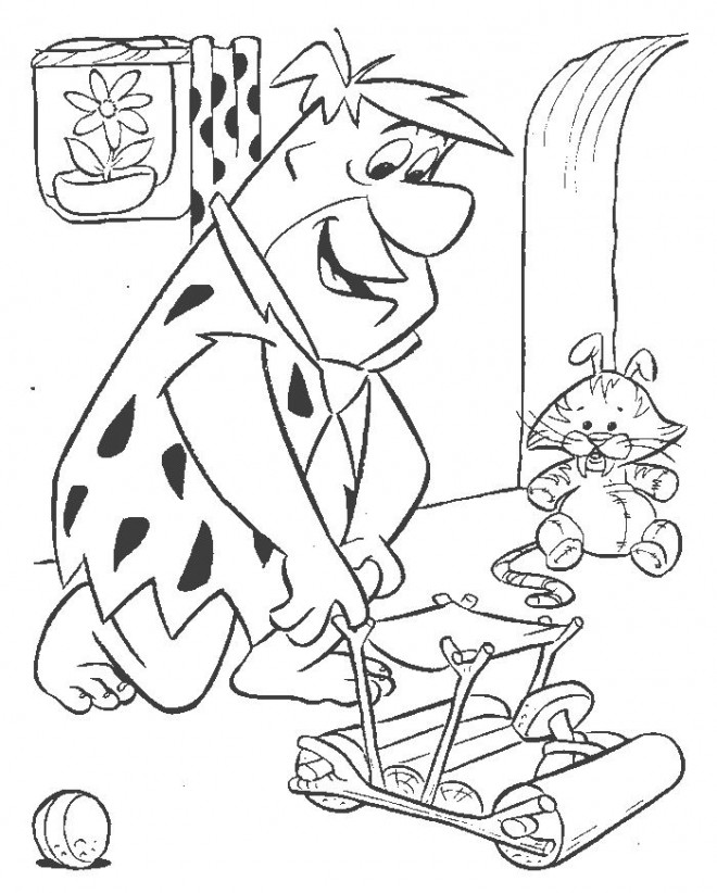 Coloriage et dessins gratuits The Flintstones 11 à imprimer