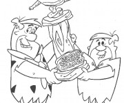 Coloriage et dessins gratuit The Flintstones 16 à imprimer