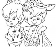 Coloriage The Flintstones 17