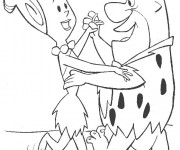 Coloriage The Flintstones 34