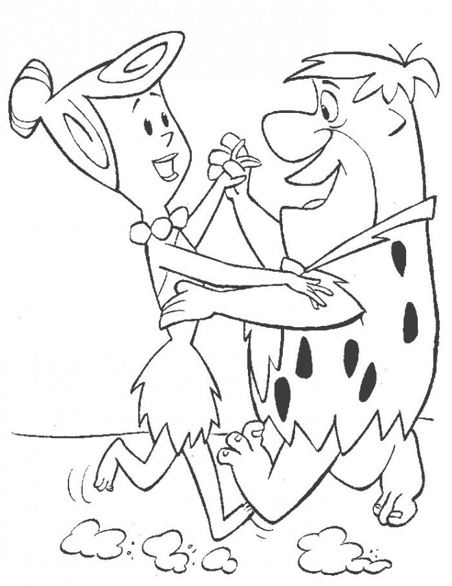 Coloriage et dessins gratuits The Flintstones 34 à imprimer