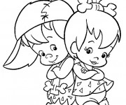 Coloriage The Flintstones 36