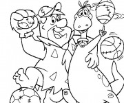 Coloriage The Flintstones 38