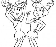 Coloriage The Flintstones 39