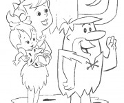 Coloriage The Flintstones 43