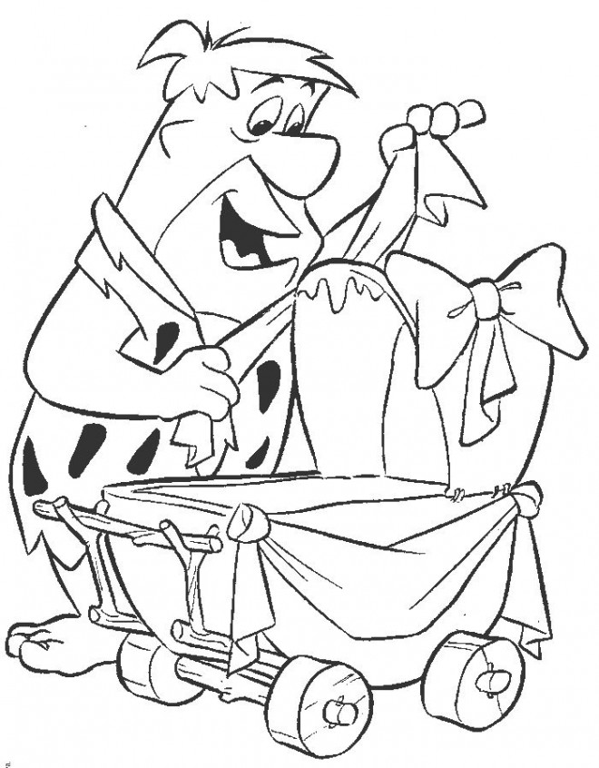 Coloriage et dessins gratuits The Flintstones 44 à imprimer