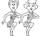 Coloriage The Flintstones 47