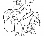 Coloriage The Flintstones 54