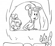 Coloriage The Flintstones 58