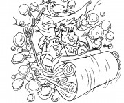 Coloriage The Flintstones 59