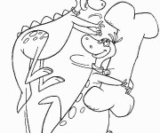 Coloriage The Flintstones 6