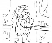 Coloriage The Flintstones 61
