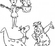 Coloriage The Flintstones 66