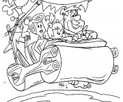 Coloriage The Flintstones 69