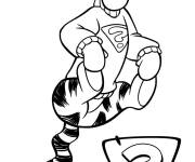 Coloriage Super Tigrou