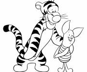 Coloriage Tigrou Tigger