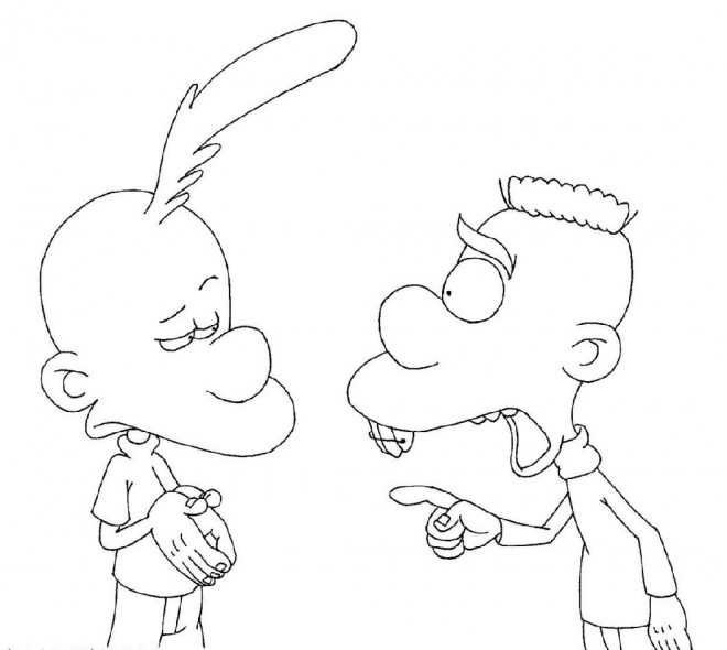 Coloriage Titeuf Et Nadia