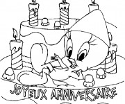 Coloriage L Anniversaire De Titi Dessin Gratuit A Imprimer Coloriage L Anniversaire De Titi Dessin Gratuit A Imprimer