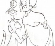 Coloriage Titi et Grosminet dessin animé