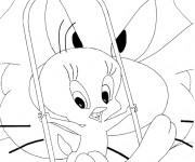 Coloriage Titi et Grosminet en couleur
